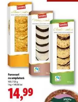 Lidl Fursecuri cu umplutură Ofertă