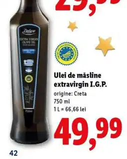 Lidl Ulei de măsline extravirgin I.G.P Ofertă