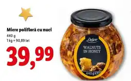 Lidl Miere polifloră cu nuci Ofertă