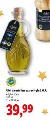 Lidl Ulei de măsline extravirgin I.G.P Ofertă