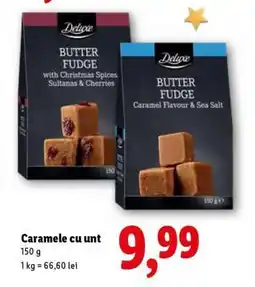 Lidl Caramele cu unt Ofertă