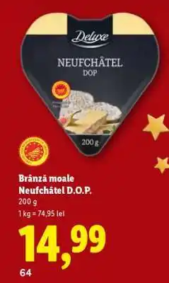 Lidl Brânză moale Neufchâtel D.O.P Ofertă