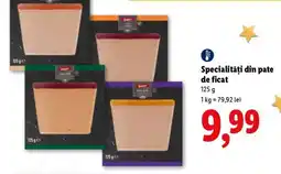 Lidl Specialități din pate de ficat Ofertă