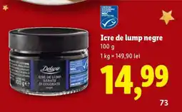 Lidl Icre de lump negre Ofertă