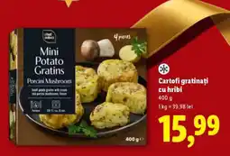 Lidl Cartofi gratinați cu hribi Ofertă