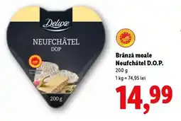 Lidl Brânză moale Neufchâtel D.O.P Ofertă