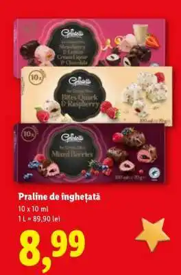 Praline de înghețată