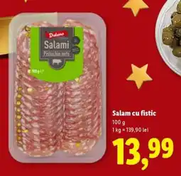 Lidl Salam cu fistic Ofertă
