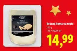 Lidl Brânză Toma cu trufe Ofertă