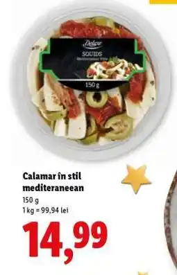 Lidl Calamar în stil mediteranean Ofertă