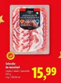 Lidl Selecție de mezeluri Ofertă