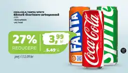 La Doi Pasi Coca-Cola / Fanta / Sprite Ofertă