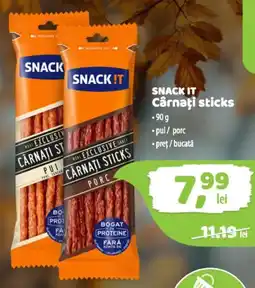 La Doi Pasi Snack it cârnați sticks Ofertă