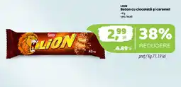 La Doi Pasi Lion baton cu ciocolata si caramel Ofertă