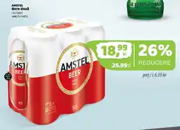La Doi Pasi Amstel beer Ofertă