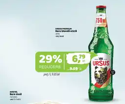 La Doi Pasi Ursus premium bere blondă sticlă Ofertă