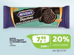 La Doi Pasi McVitie's biscuiti digestivi cu ciocolata neagra Ofertă
