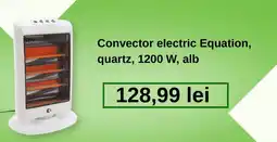 Leroy Merlin Equation convector electric quartz 1200 W alb Ofertă
