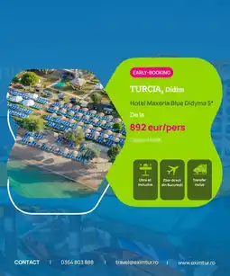 Eximtur Hotel Maxeria Blue Didyma 5* Ofertă