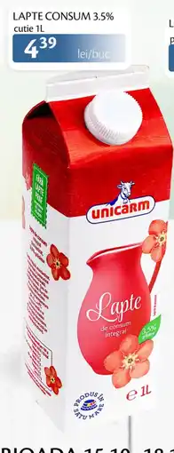 Unicarm Unicarm Lapte de consum integral Ofertă