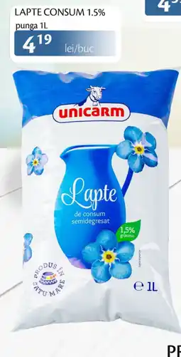 Unicarm Unicarm lapte de consum semidegresat Ofertă