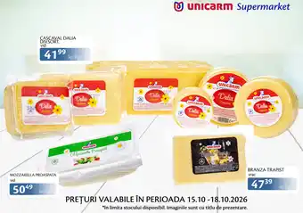 Unicarm unicarm cascaval dalia Ofertă