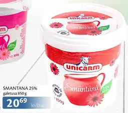 Unicarm Unicarm Smântână 25% Ofertă