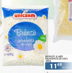 Unicarm Unicarm Brânză slabă proaspata de vaci Ofertă