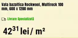 MatHaus Rockwool vata bazaltica multirock Ofertă