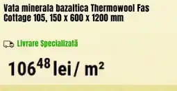 MatHaus Thermowool Fas Vata minerala bazaltica Ofertă