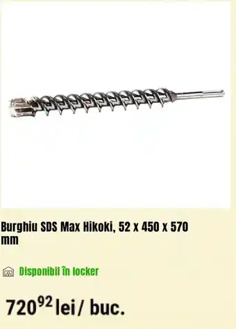 Hikoki burghiu sds max