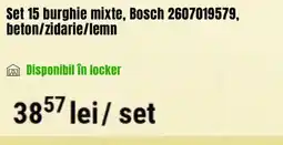 MatHaus Bosch set 15 burghie mixte Ofertă