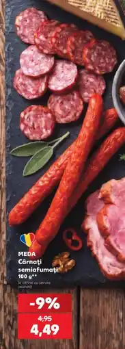Kaufland Meda Cărnați semiafumați Ofertă