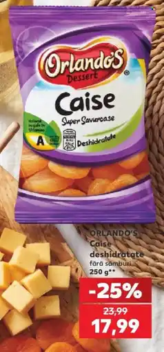 Kaufland Orlando's Caise Deshidratate Ofertă