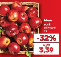 Kaufland Mere roșii calitatea I Ofertă