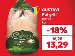 Kaufland Gustavi Pui grill Ofertă