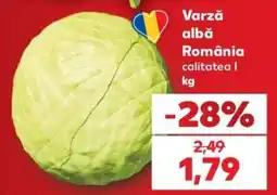 Kaufland Varză albă România Ofertă