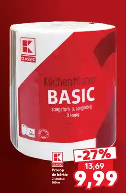 Kaufland Classic prosop de hârtie Ofertă