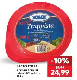 Kaufland Lacto Tolle Brânză Trapist Ofertă