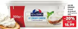 Kaufland Ile de france le cream cheese Ofertă