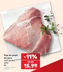 Kaufland Cap de piept de porc Ofertă