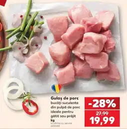 Kaufland Gulaș de porc Ofertă