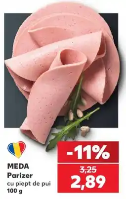 Kaufland Meda parizer cu piept de pui Ofertă