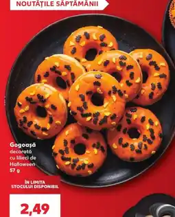 Kaufland Gogoasă decorată cu lilieci de Halloween Ofertă