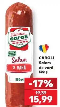 Kaufland Caroli salam de vară Ofertă