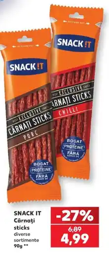 Kaufland Snack it cårnați sticks Ofertă