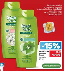 Kaufland Wash&Go Șampon Ofertă