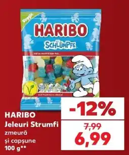 Kaufland Haribo Jeleuri Strumfi Ofertă