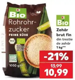 Kaufland K Bio Zahăr brut fin Ofertă