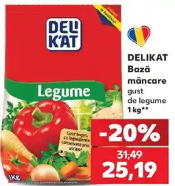 Kaufland Delikat bază mâncare gust de legume Ofertă